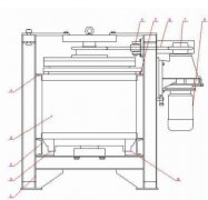 永磁高梯度磁選機的整機圖示